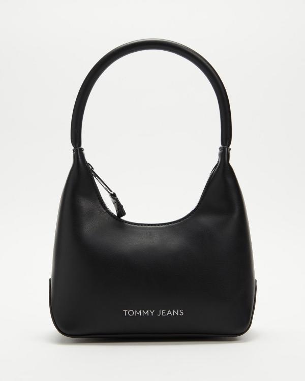 Tommy Jeans - TJW ESS Must Shoulder Bag - Handbags (Black) TJW ESS Must Shoulder Bag