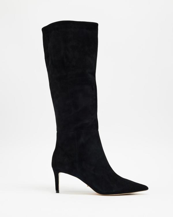 Tony Bianco - Ghost Boots - Boots (Black Suede) Ghost Boots