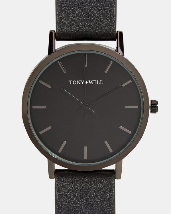 TONY+WILL - Classic - Watches (BLACK / BLACK / BLACK) Classic