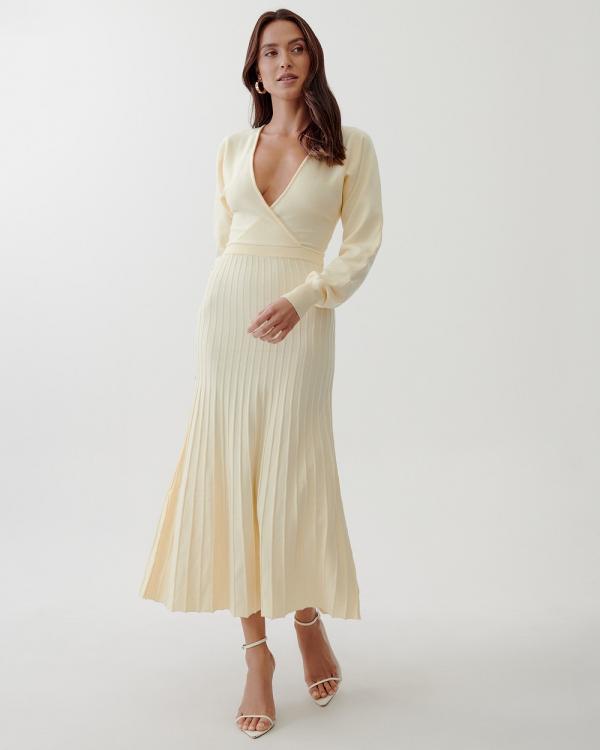 Tussah - Breanna Knit Dress - Dresses (Butter) Breanna Knit Dress