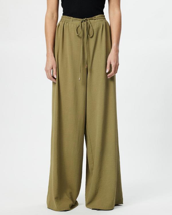 Tussah - Cami Pants - Pants (Khaki) Cami Pants