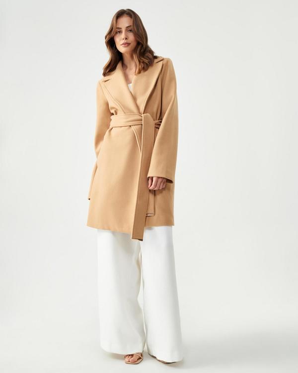 Tussah - Charlotte Coat - Coats & Jackets (Camel) Charlotte Coat