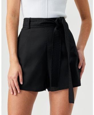 Tussah - Christine Shorts - Shorts (Black) Christine Shorts