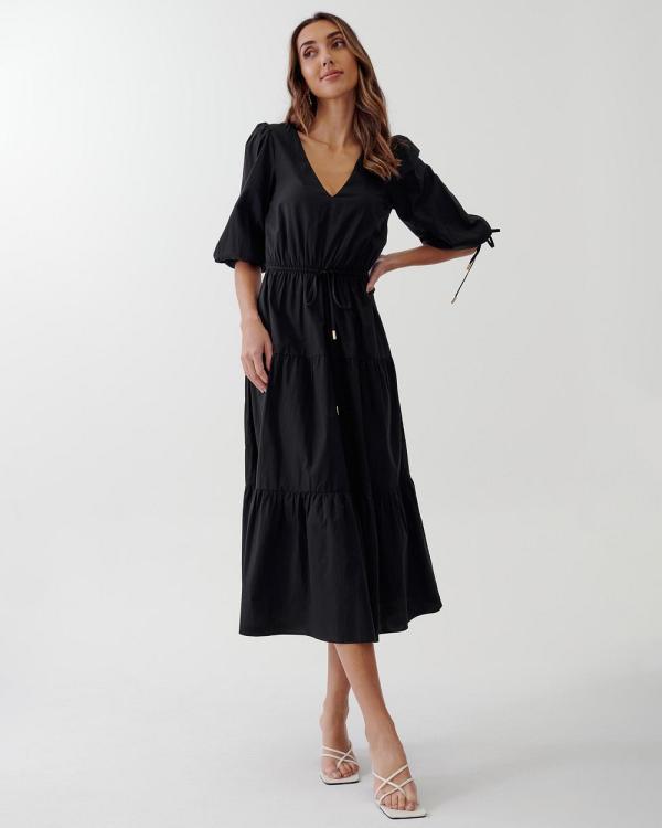 Tussah - Dawson Midi Dress - Dresses (Black) Dawson Midi Dress