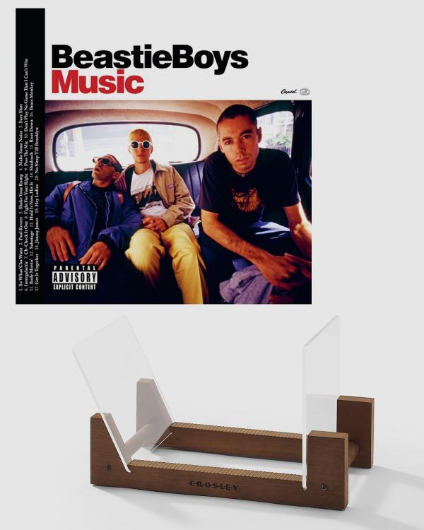 Universal Music - Beastie Boys   Beastie Boys Music   2Lp Vinyl Album & Crosley Record Storage Display Stand - Home (N/A) Beastie Boys - Beastie Boys Music - 2Lp Vinyl Album & Crosley Record Storage Display Stand