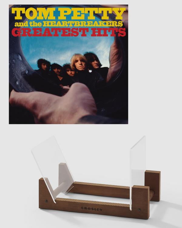 Universal Music - Tom Petty Greatest Hits   Double Vinyl Album & Crosley Record Storage Display Stand - Home (N/A) Tom Petty Greatest Hits - Double Vinyl Album & Crosley Record Storage Display Stand