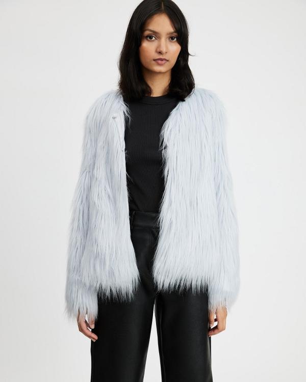 Unreal Fur - Unreal Dream Jacket - Coats & Jackets (Ice) Unreal Dream Jacket