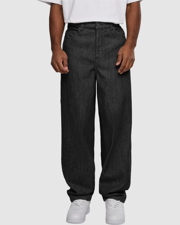 Urban Classics - 90's Jeans - Relaxed Jeans (Black Acid Washed) 90's Jeans