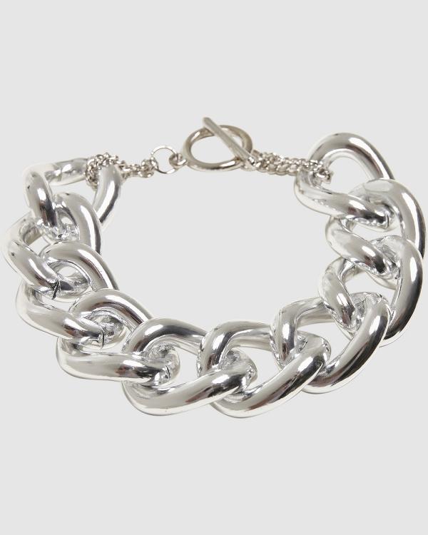 Urban Classics - Flashy Chain Bracelet - Jewellery (silver) Flashy Chain Bracelet