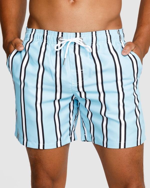 Vacay Swimwear - Maldives Swim Shorts - Swimwear (Light Blue) Maldives Swim Shorts