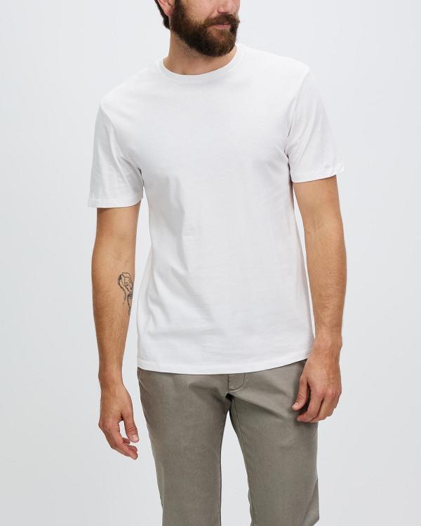 Van Heusen - Pima Cotton T Shirt - Shirts & Polos (WHITE) Pima Cotton T-Shirt