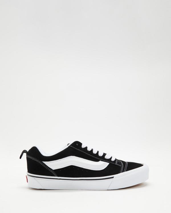 Vans - Knu Skool   Unisex - Sneakers (Black & True White) Knu Skool - Unisex