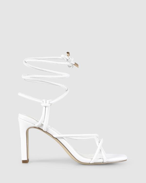 Verali - Kiara - Heels (White Smooth) Kiara