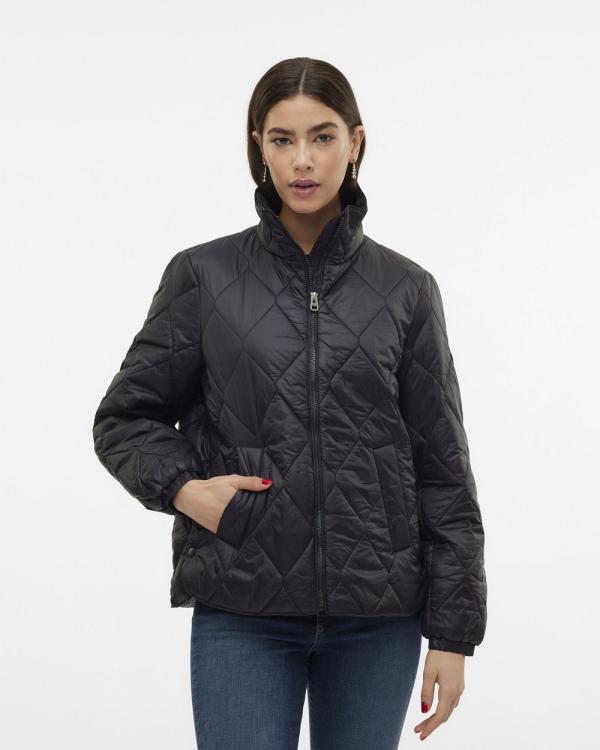 Vero Moda - Sarena Quilted Jacket - Coats & Jackets (Black) Sarena Quilted Jacket