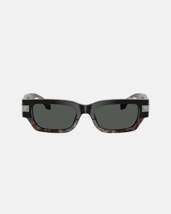 Versace - 0VE4465 - Sunglasses (Havana) 0VE4465
