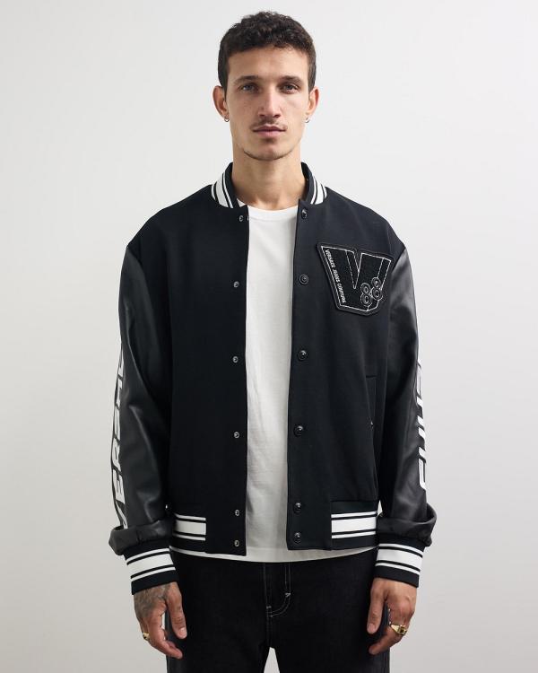 Versace Jeans Couture - Bomber Jacket - Coats & Jackets (Black) Bomber Jacket