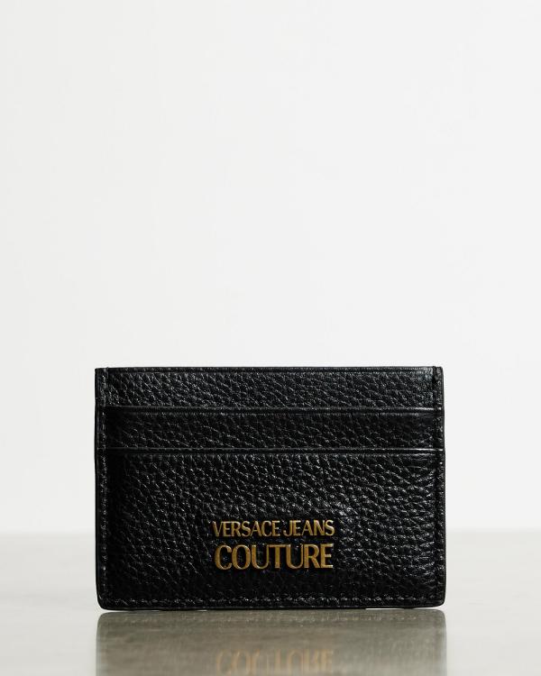 Versace Jeans Couture - Cardholder Wallet - Wallets (Black) Cardholder Wallet