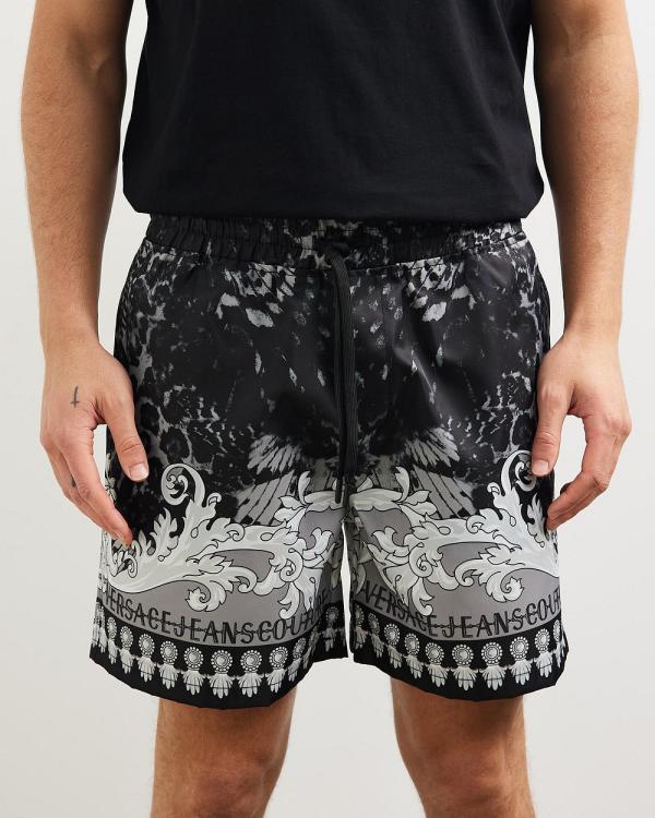 Versace Jeans Couture - Short Pants - Swimwear (Black) Short Pants