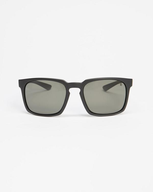 Volcom - Alive Sunglasses Matte Black - Sunglasses (Grey) Alive Sunglasses Matte Black