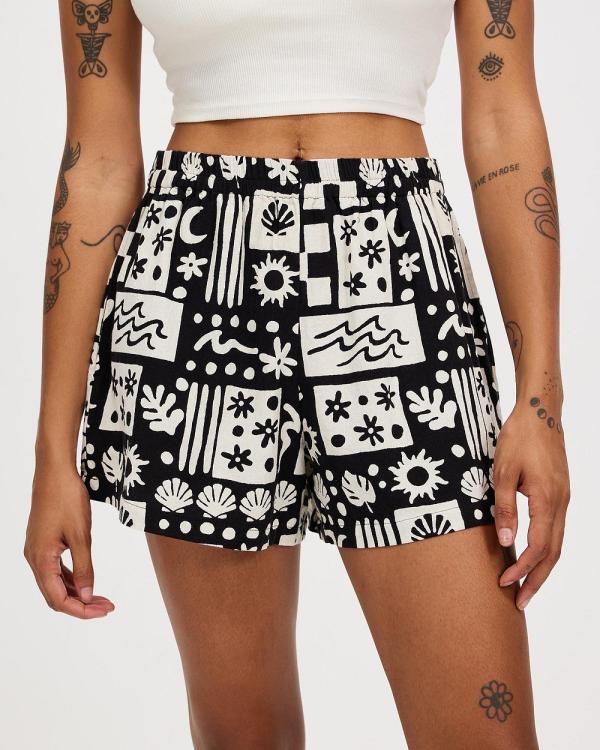 Volcom - Sunny Wild Shorts - Shorts (Black) Sunny Wild Shorts