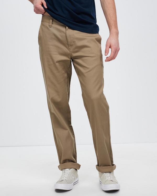 Volcom - V Monty Stretch Pants - Pants (Khaki) V Monty Stretch Pants