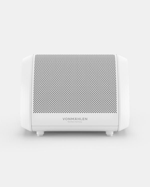Vonmahlen - Air Beats Mini   Portable Bluetooth Wireless Speaker - Tech Accessories (White) Air Beats Mini - Portable Bluetooth Wireless Speaker