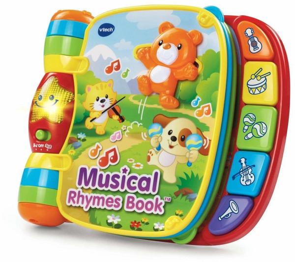 Vtech - Musical Rhymes Book - Developmental Toys (Multi) Musical Rhymes Book