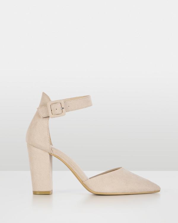 Vybe - Kiko - All Pumps (Beige Faux Suede) Kiko