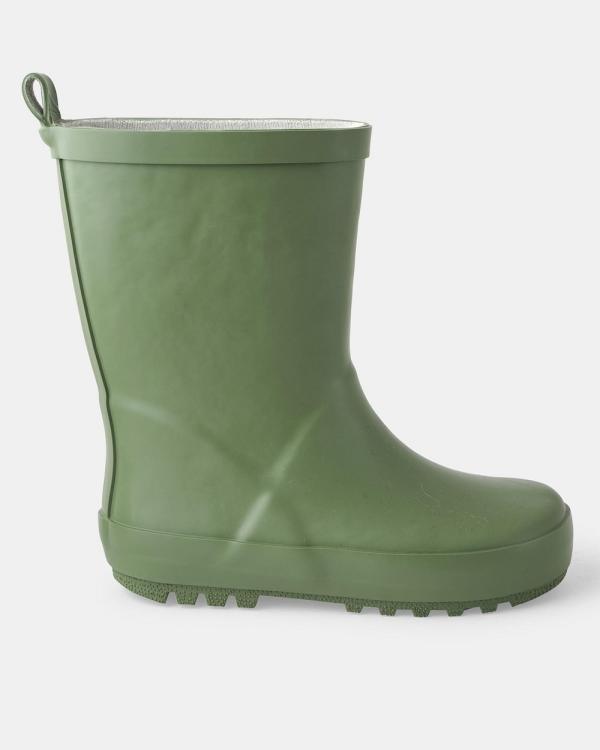Walnut Melbourne - Archie Gumboot - Boots (green) Archie Gumboot