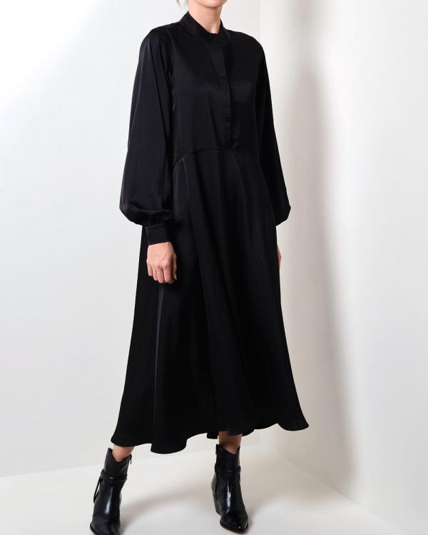 Walnut Melbourne - Monaco Dress - Tops (Black) Monaco Dress
