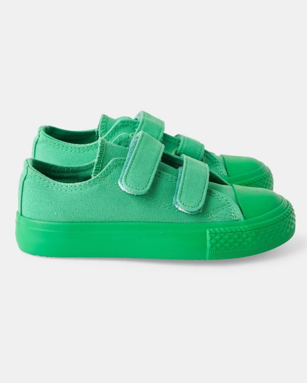 Walnut Melbourne - Remi Canvas - Casual Shoes (Green) Remi Canvas