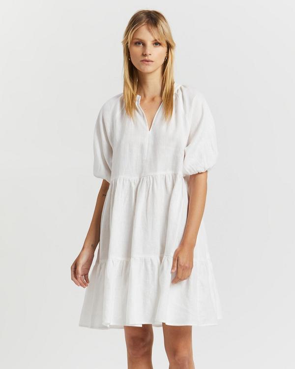White By FTL - Colleen Dress - Dresses (White) Colleen Dress