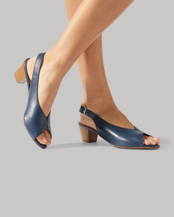 Wide Steps - Hilda - Sandals (NAVY) Hilda