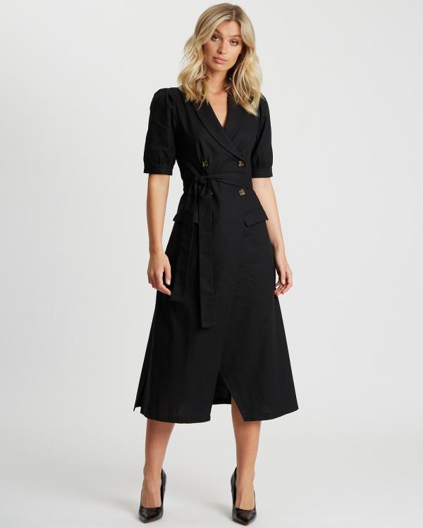 Willa - Hampton Midi Dress - Dresses (Black) Hampton Midi Dress