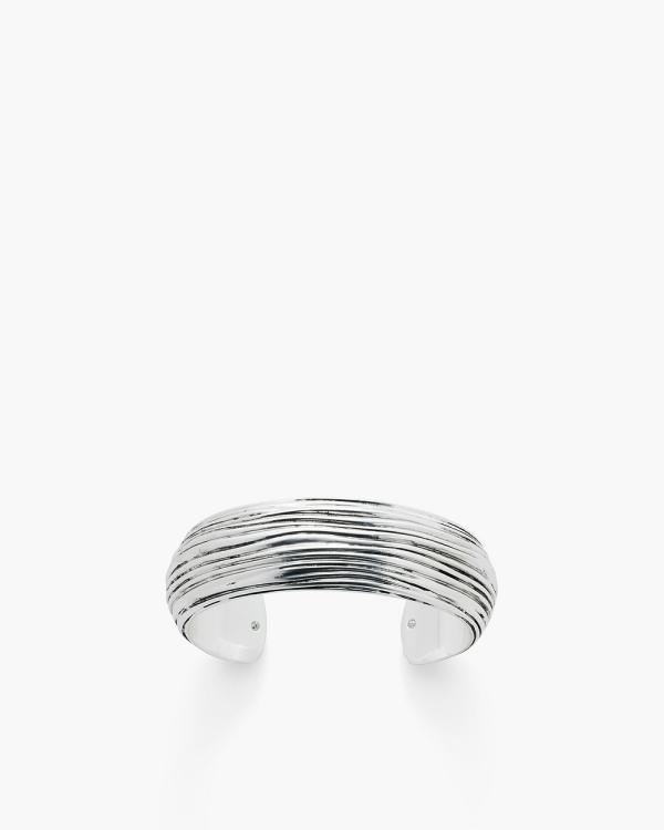 Witchery - Linear Textured Cuff - Jewellery (Silver) Linear Textured Cuff