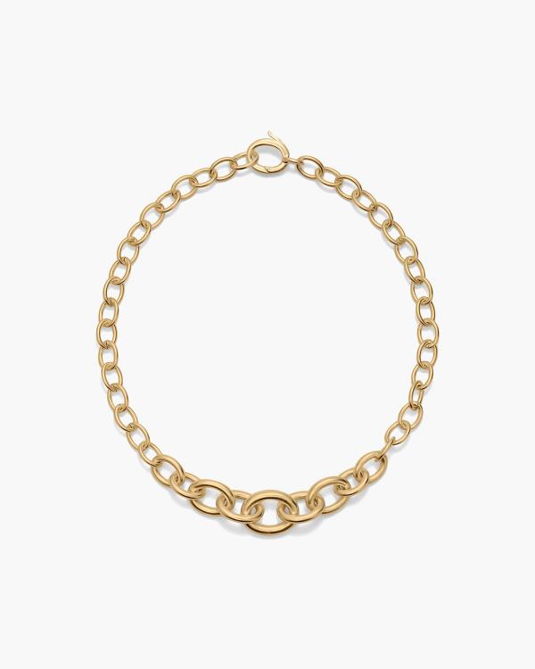 Witchery - Oval Link Necklace - Jewellery (Gold) Oval Link Necklace