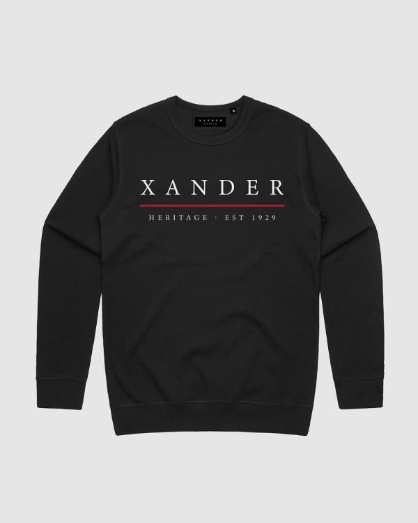 Xander - Bande Crewneck   Youth - Sweats (Black) Bande Crewneck - Youth