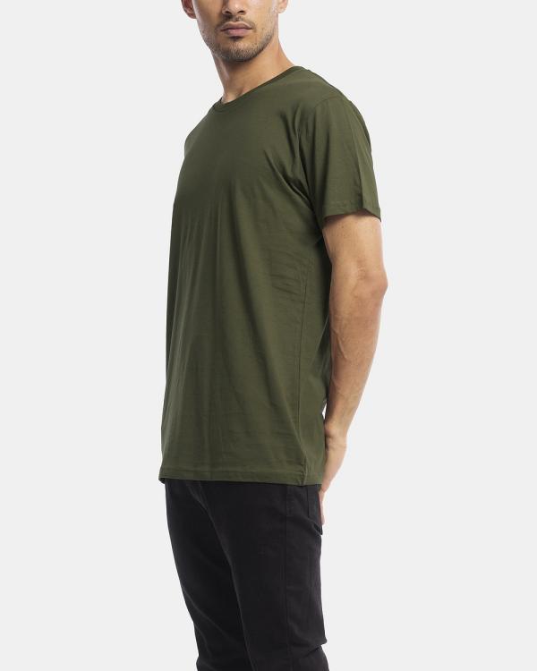 Xander - Blanc Tee - Short Sleeve T-Shirts (Olive) Blanc Tee