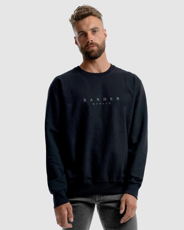 Xander - Grand Prix Crewneck - Sweats (Black) Grand Prix Crewneck