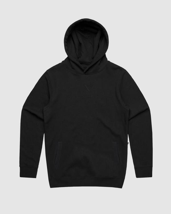 Xander - Monarch Mono Embroidery Hoodie   Youth - Hoodies (Black) Monarch Mono Embroidery Hoodie - Youth