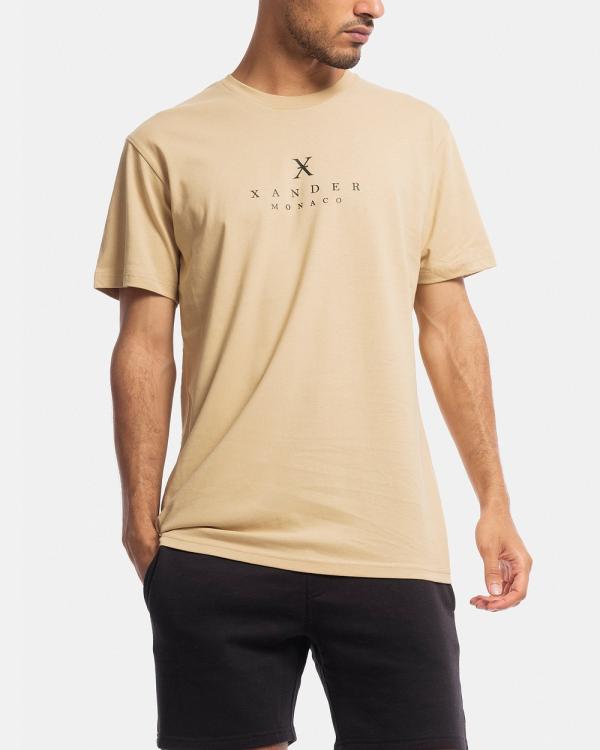 Xander - Palace Tee - Short Sleeve T-Shirts (Camel) Palace Tee