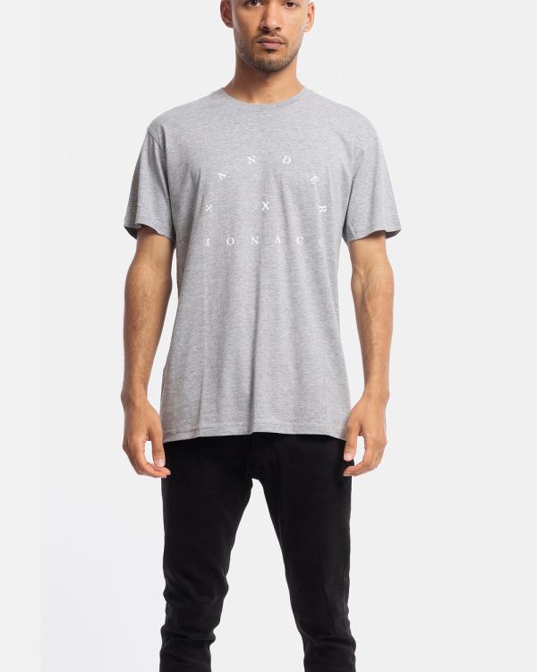 Xander - Roulette Mono Tee - Short Sleeve T-Shirts (Marle Grey) Roulette Mono Tee