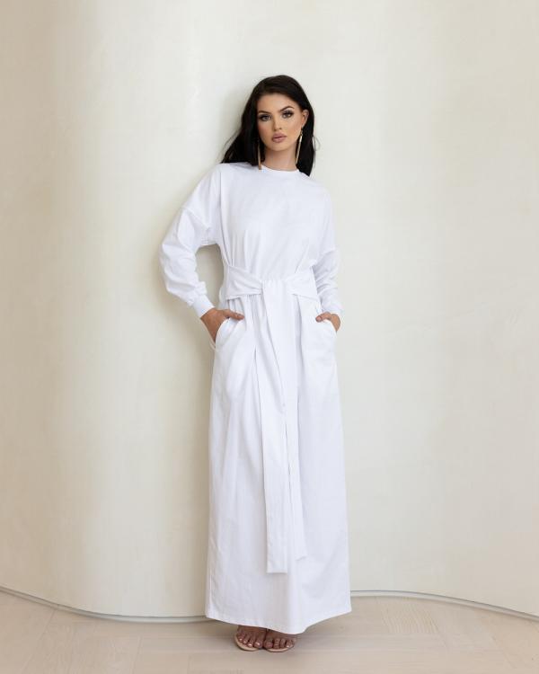 Yasmin Jay - YJD Shirt Dress - Dresses (white) YJD Shirt Dress
