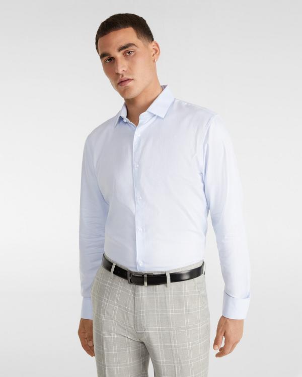 yd. - Aramac Slim Dress Shirt - Shirts & Polos (LIGHT BLUE) Aramac Slim Dress Shirt