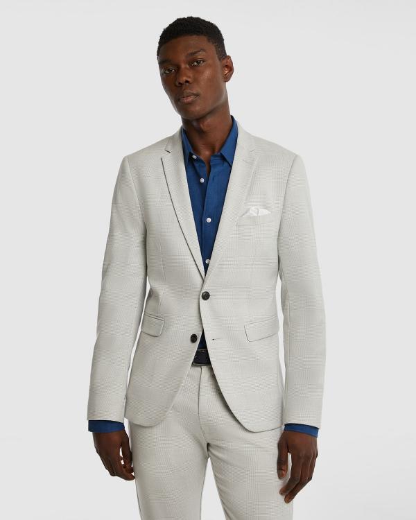 yd. - Embrock Skinny Blazer - Suits & Blazers (PUMICE) Embrock Skinny Blazer