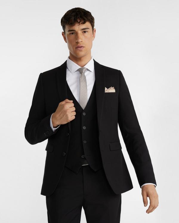 yd. - Goodfella Skinny Suit Jacket - Suits & Blazers (BLACK) Goodfella Skinny Suit Jacket