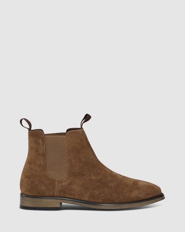 yd. - Mickle Suede Leather Boot - Dress Shoes (NATURAL) Mickle Suede Leather Boot