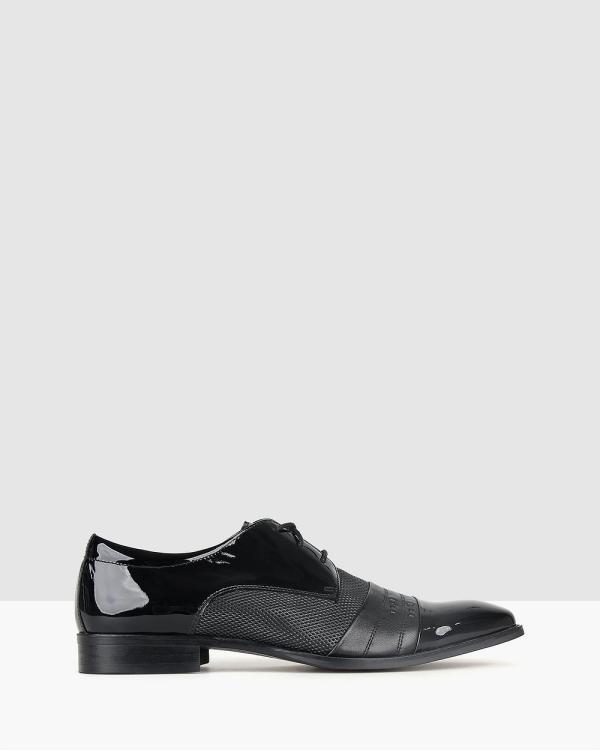 Zeroe - Arlo Derby Dress Shoes - Dress Shoes (Black) Arlo Derby Dress Shoes