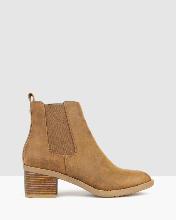 Zeroe - Lee Chelsea Ankle Boots - Boots (Tan) Lee Chelsea Ankle Boots