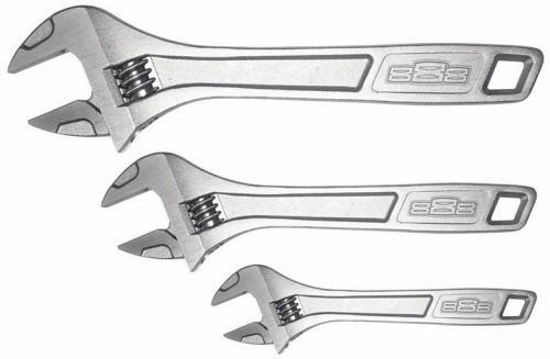 888 T818000 - Adjustable Wrench Set 3 Piece 150, 200 & 250mm